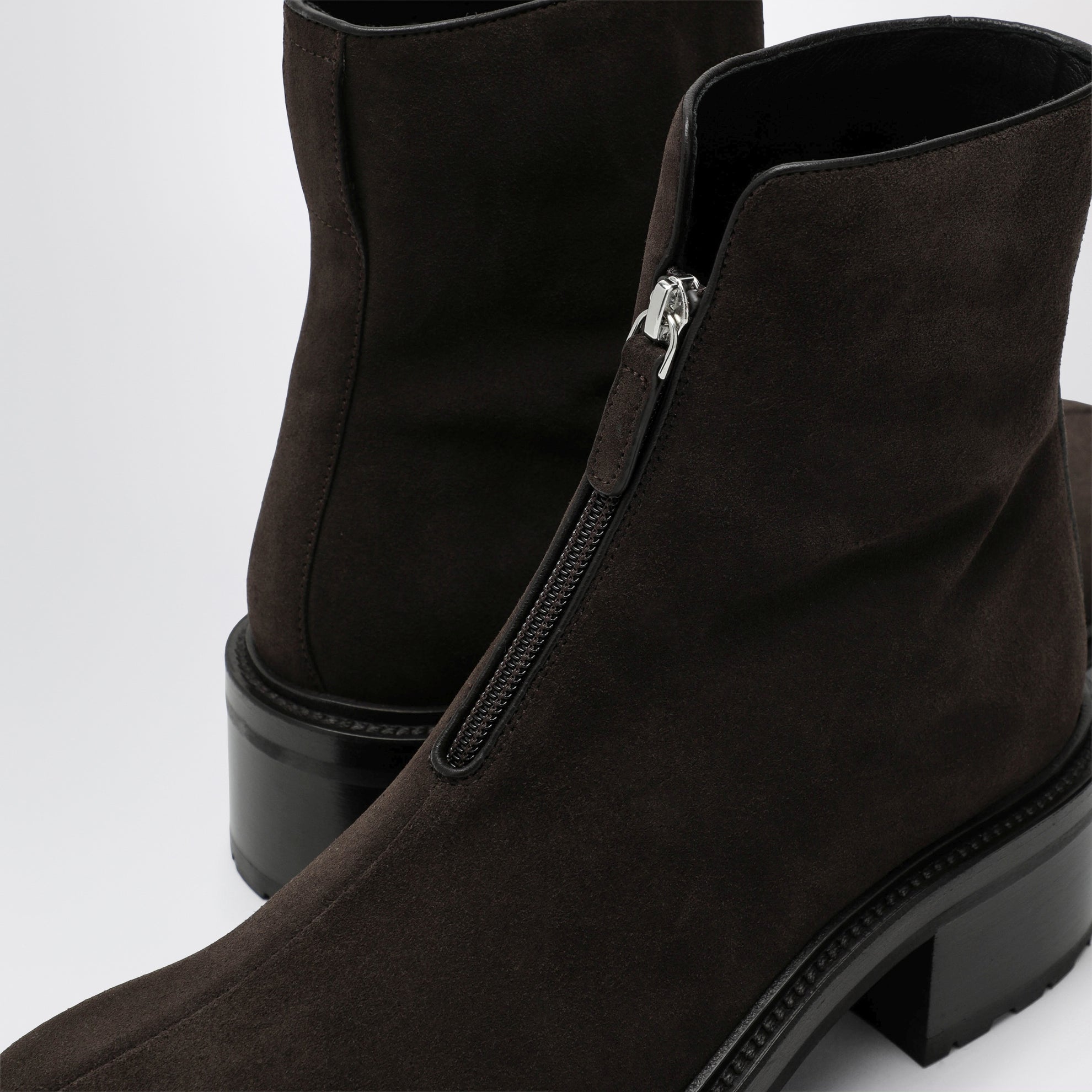 Stivaletto Hike moka in pelle scamosciata