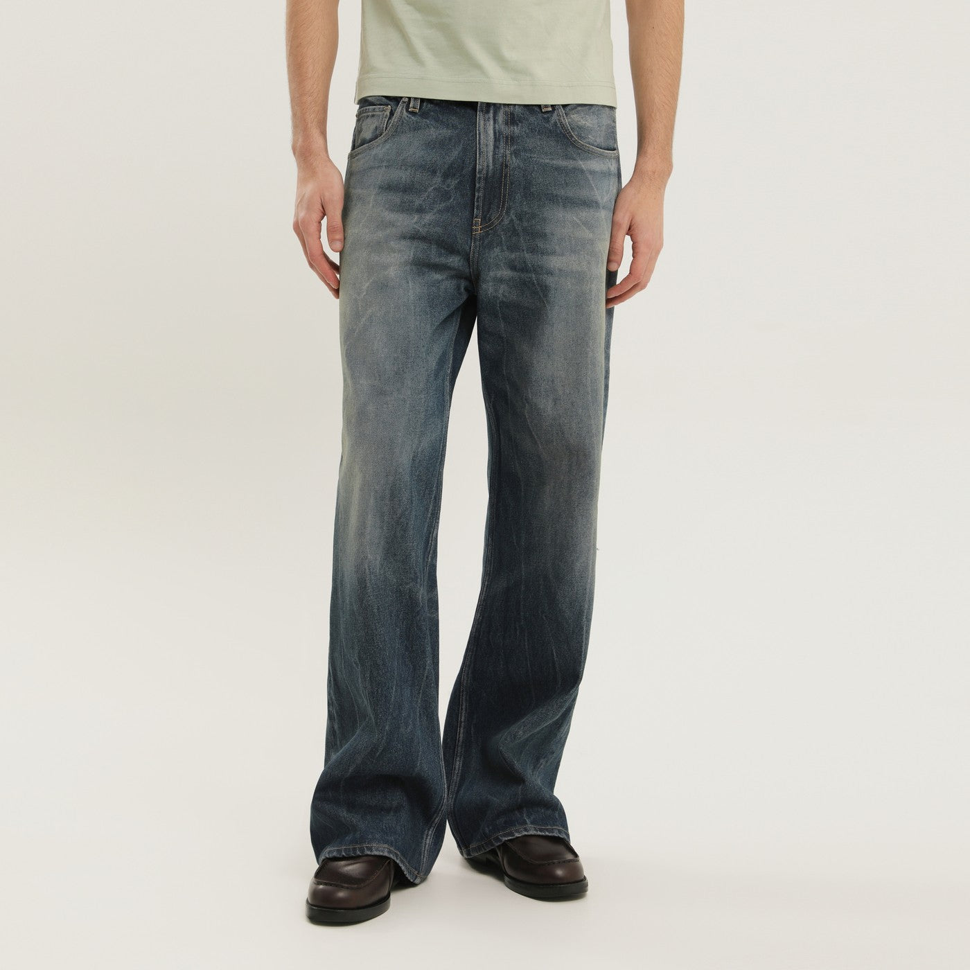 Pantaloni Old Setter in denim