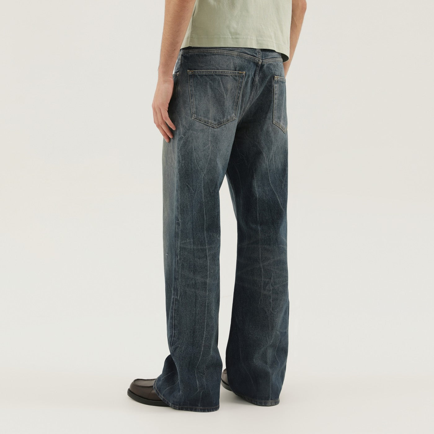 Pantaloni Old Setter in denim