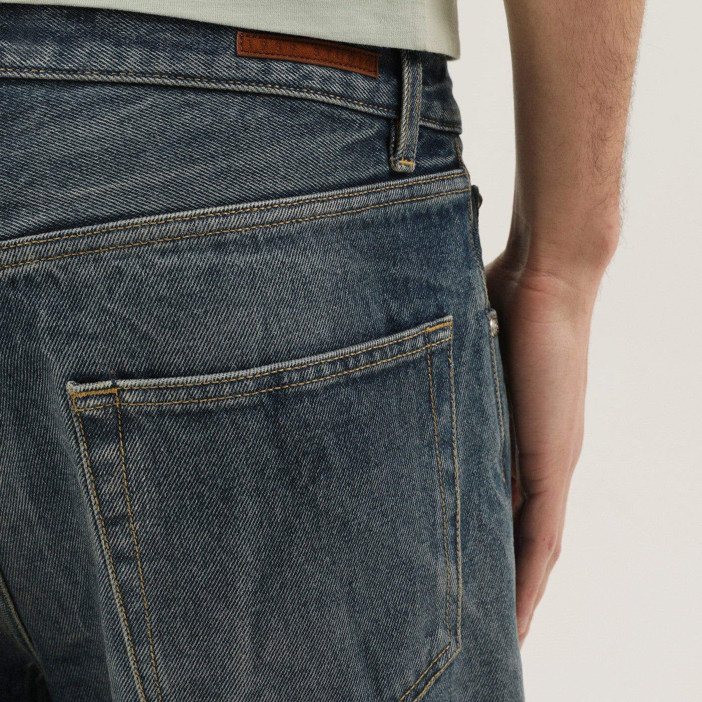 Pantaloni Old Setter in denim