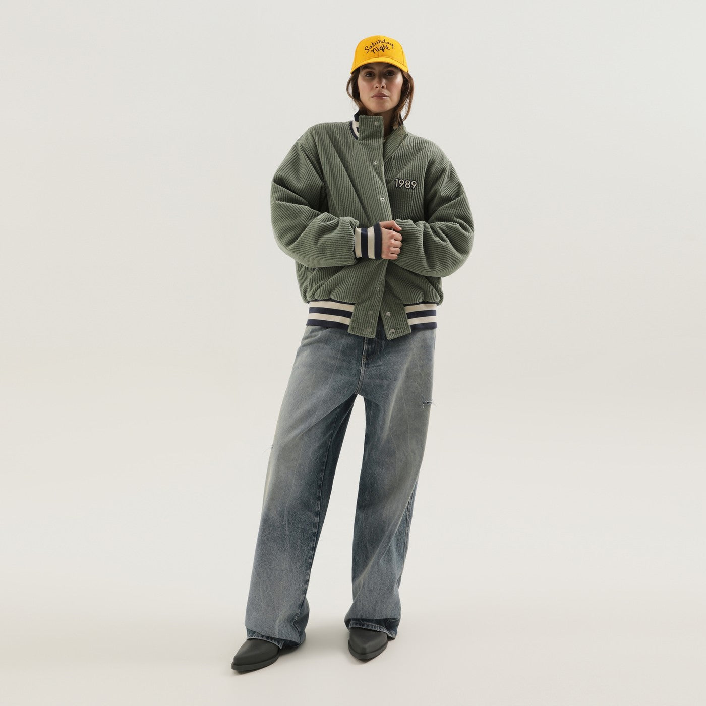 Rhodesian pants in stone blue denim