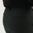 Pantalons évasés taille haute vert foncé