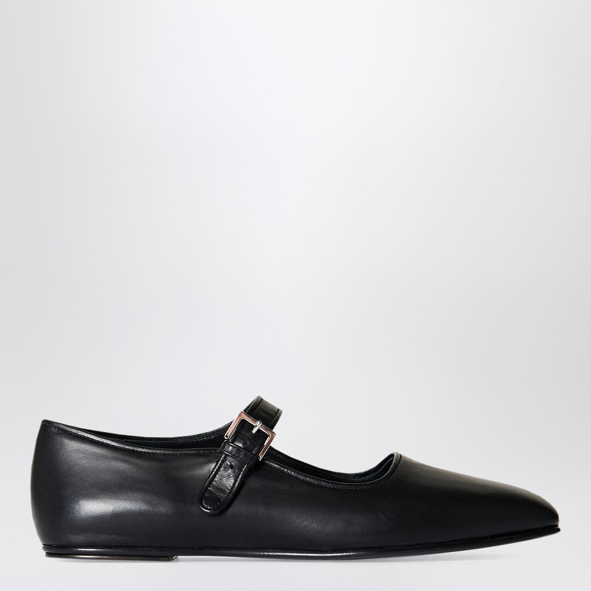 Ava Mary Jane Schuhe schwarz aus Leder