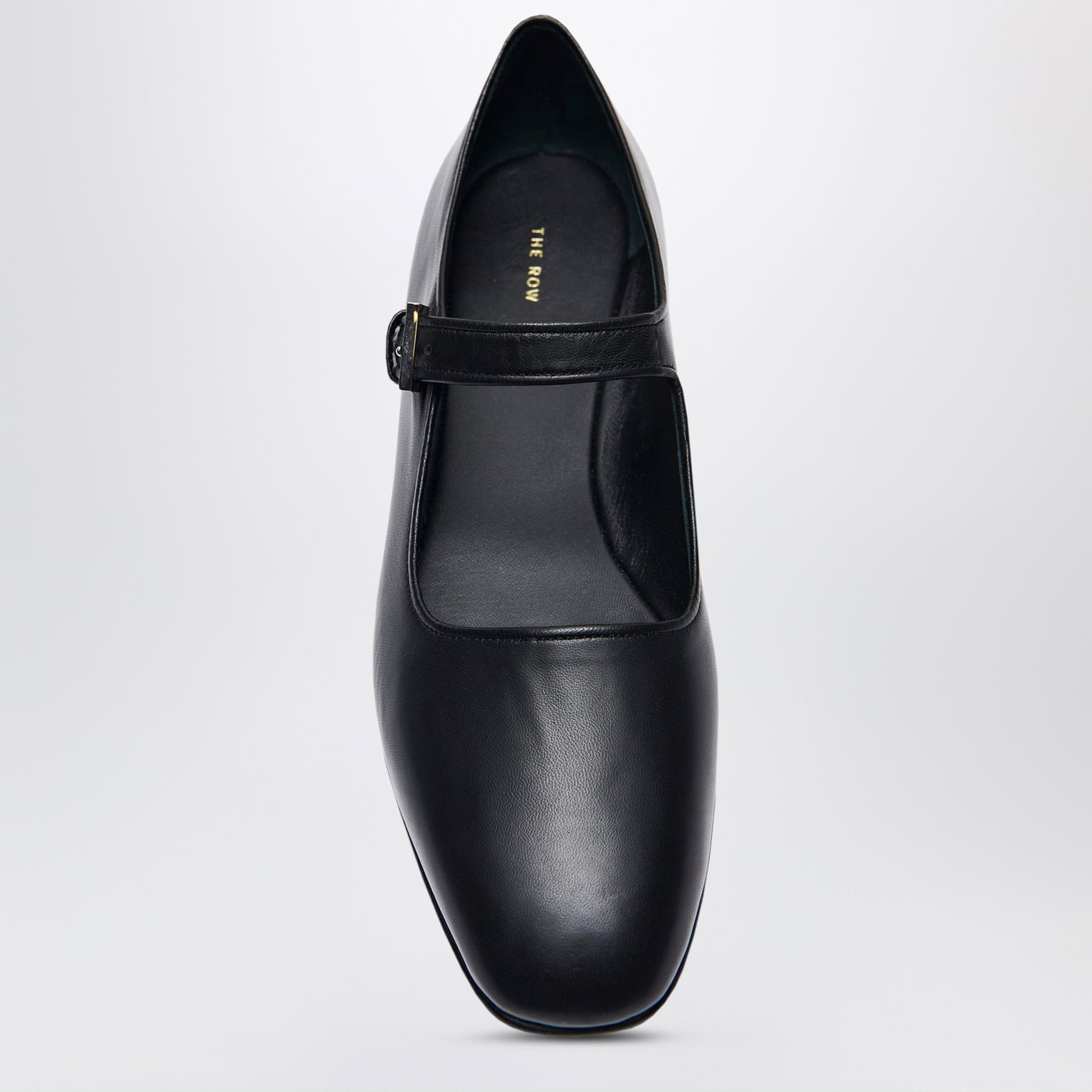 Ava Mary Jane Schuhe schwarz aus Leder