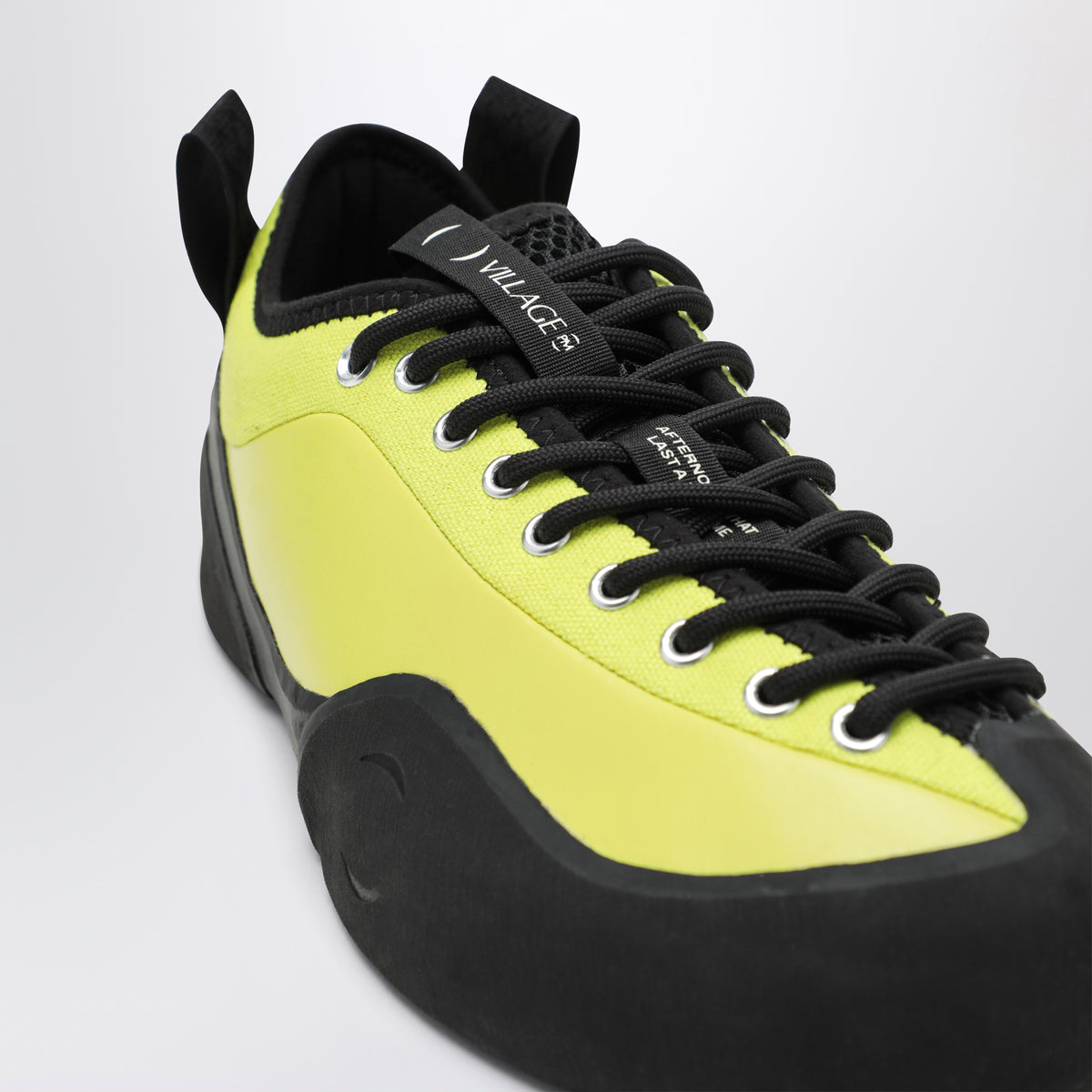 Sneakers 1PM couleur lime en daim