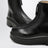 Stivale Zipped Boot I nero in pelle