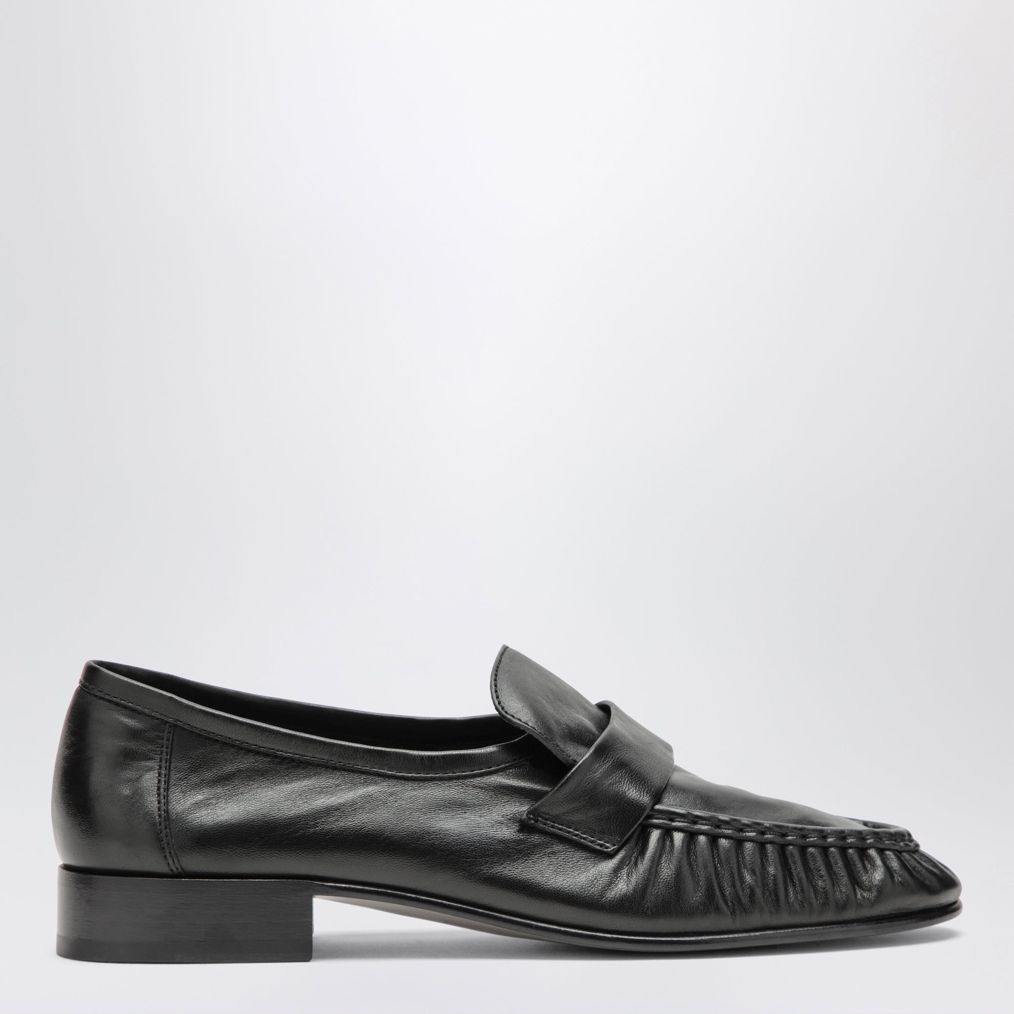 Soft Loafer black loafers in nappa leather