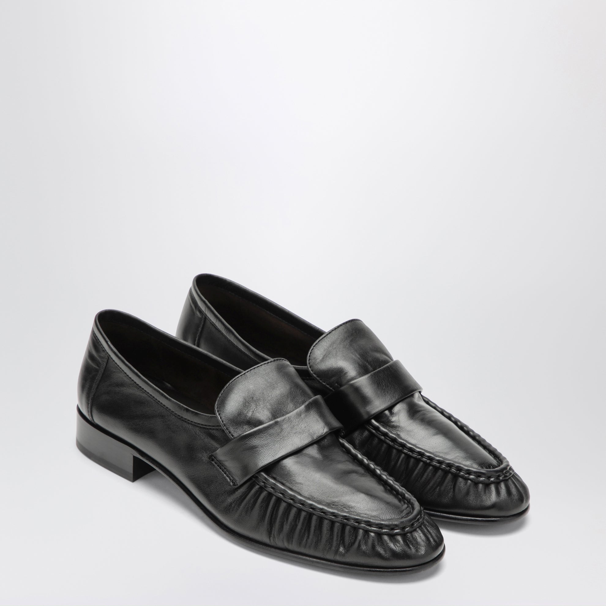Soft Loafer black loafers in nappa leather