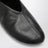 Schwarze Stella Ballerinas aus Leder und Shearling