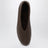 Slipper Stella marroni in pelle e shearling