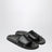 Vivienne Slide Sandalen aus schwarzem Nappaleder