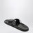 Vivienne Slide Sandalen aus schwarzem Nappaleder