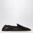 Slipper Casa in nappa nera