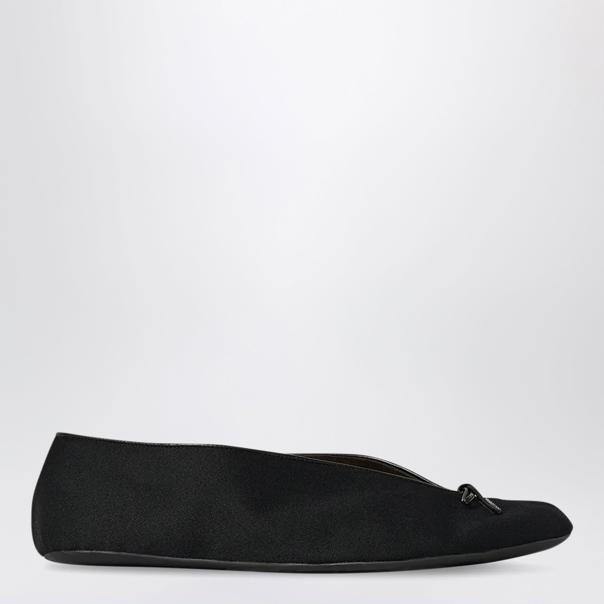 Scarpa slip-on Fay in lana e pelle nera