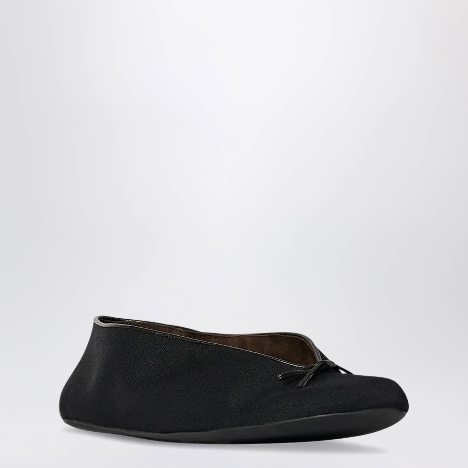 Scarpa slip-on Fay in lana e pelle nera