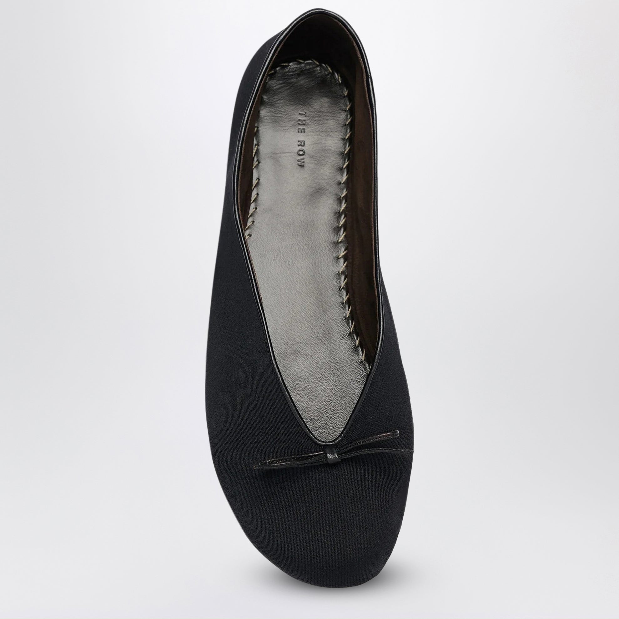 Scarpa slip-on Fay in lana e pelle nera