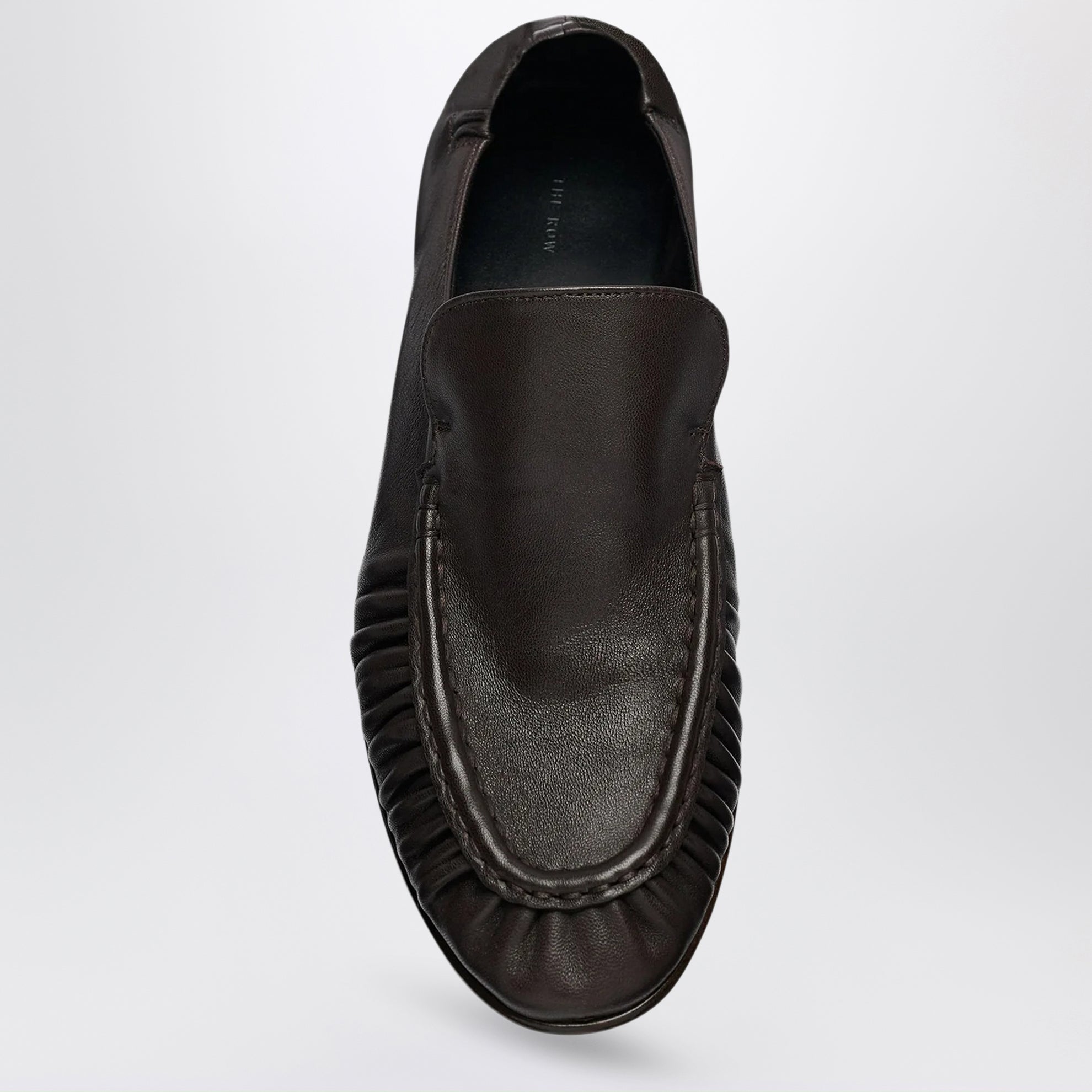 Weicher Nappa-Loafer Two in Lackbraun