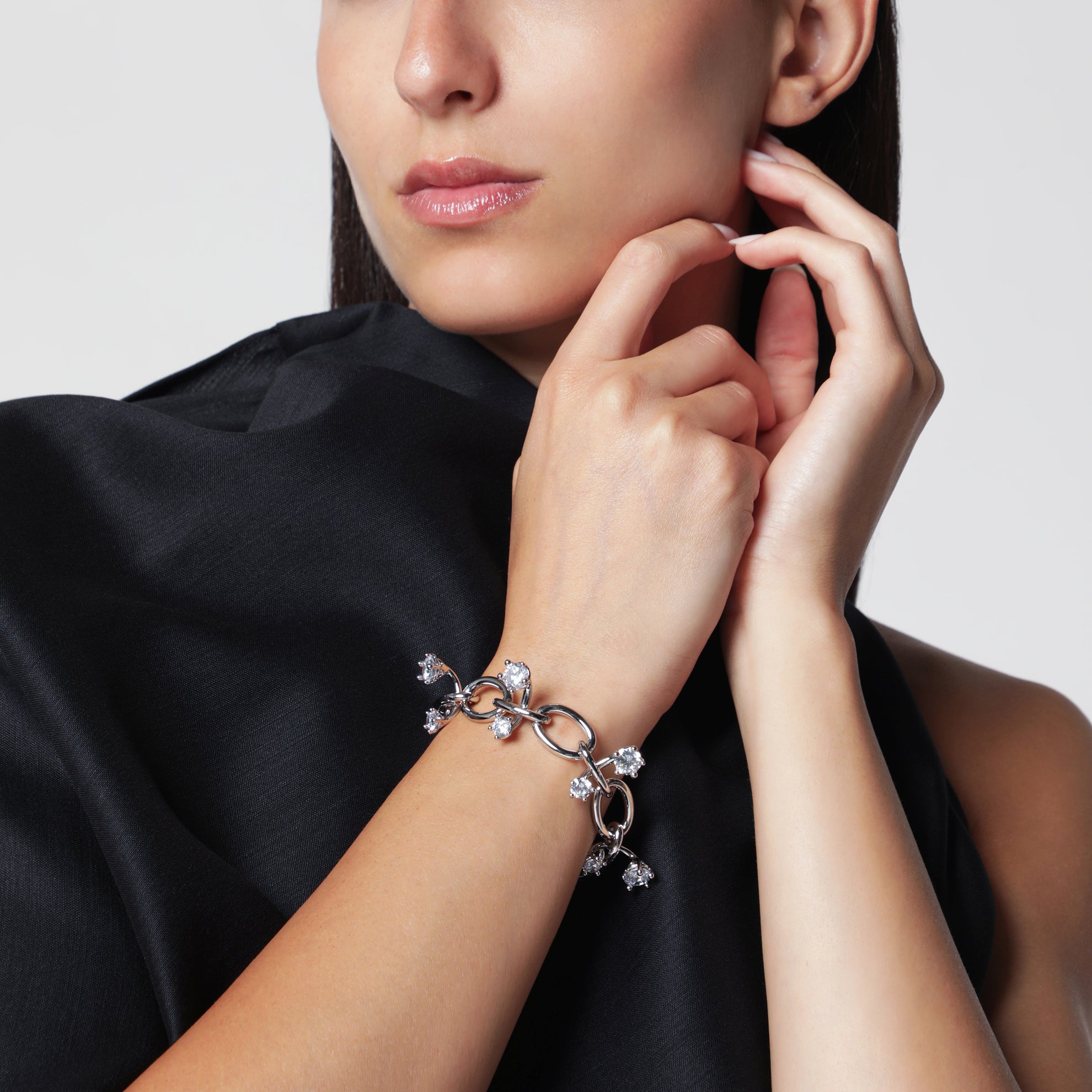 Bracciale Constellation con zirconi
