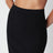 Jupe midi noire en laine vierge