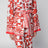 Vanity shirt in silk with majolica print, multicolor