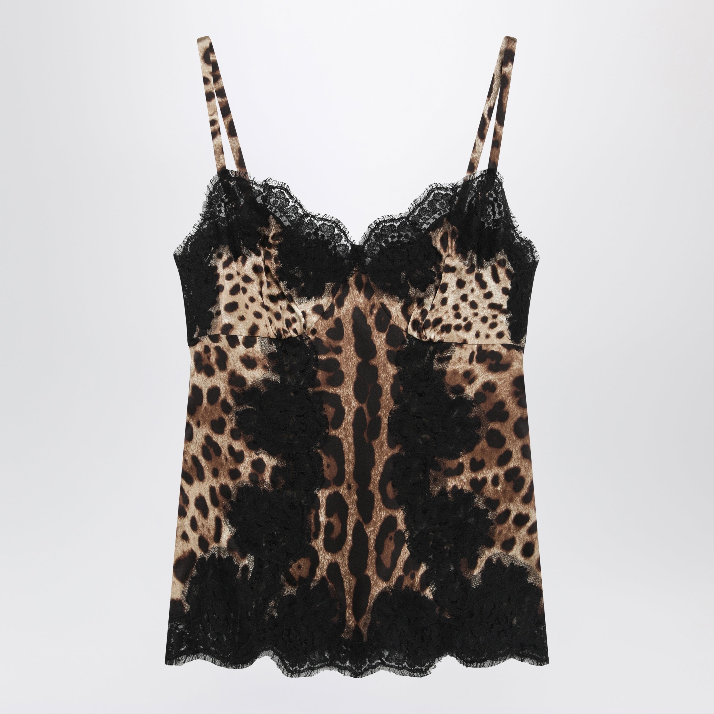 【DOLCE & GABBANA】レオパード柄キャミソール Dolce & Gabbana ドルチェ＆ガッバーナ レオパード キャミソール