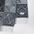 Black/White Anagram wool and cashmere scarf