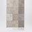 Anagram scarf in white/beige wool and cashmere