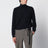 Klassischer Rollkragenpullover navyblau aus Baby-Kaschmir