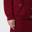 Bordeauxfarbene Strickjacke aus Merinowolle