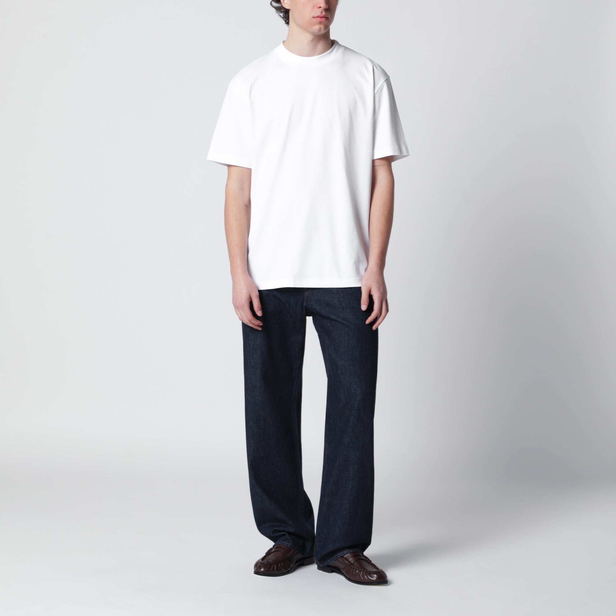 White cotton T-shirt