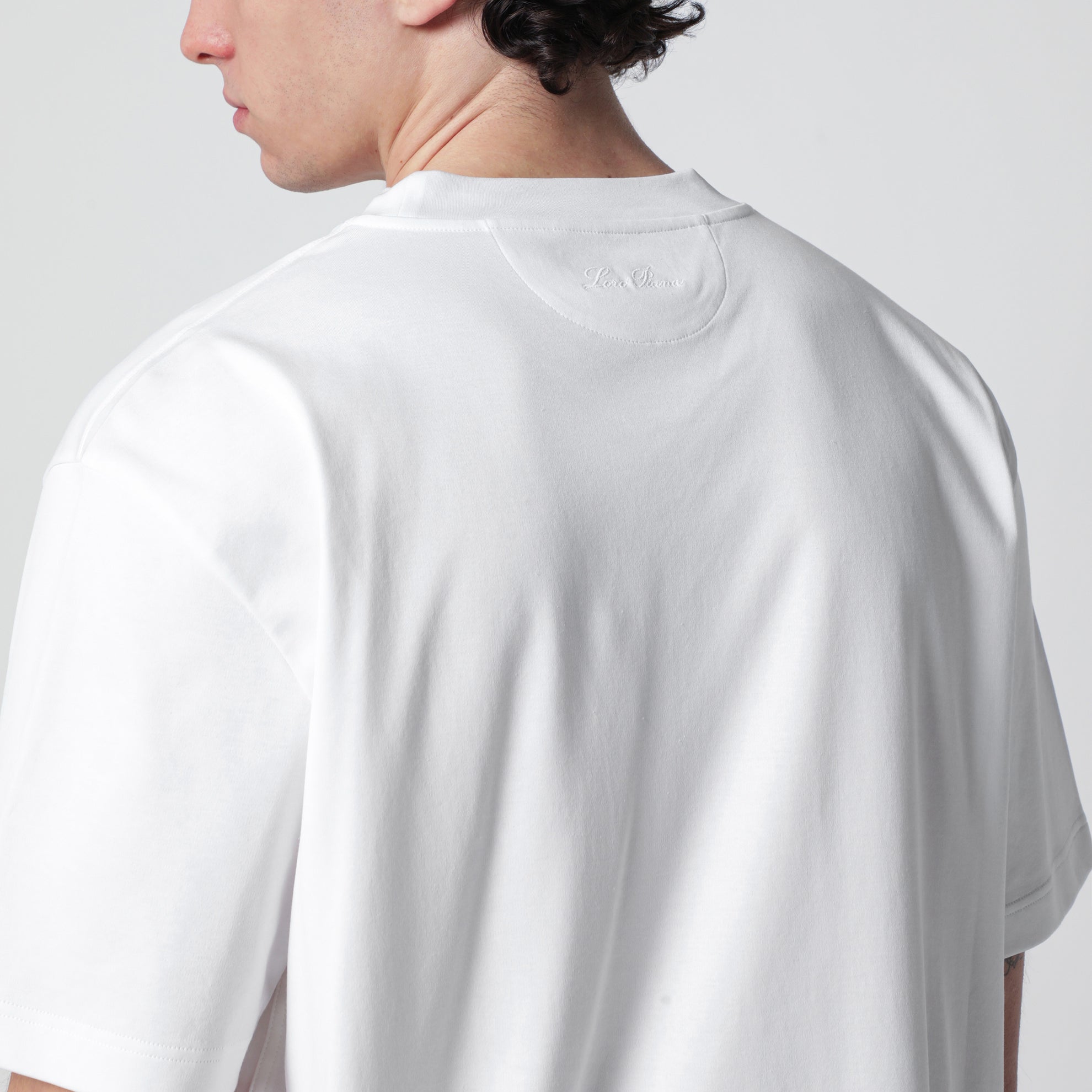 White cotton T-shirt
