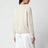 Rundhalspullover in Beige-Melange aus Kaschmir