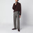 Pull Roadster en cachemire bordeaux/marron