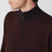 Pull Roadster en cachemire bordeaux/marron