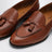Serge Tassel Honey Lederslipper