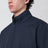 Marineblauer Bomber mit Reißverschluss aus Mikrofaser