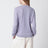 Sergio crew-neck cashmere sweater in purple