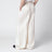Lodger trousers in linen and wool in ivory