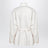 Lismore field jacket in linen and wool, white