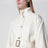 Lismore field jacket in linen and wool, white