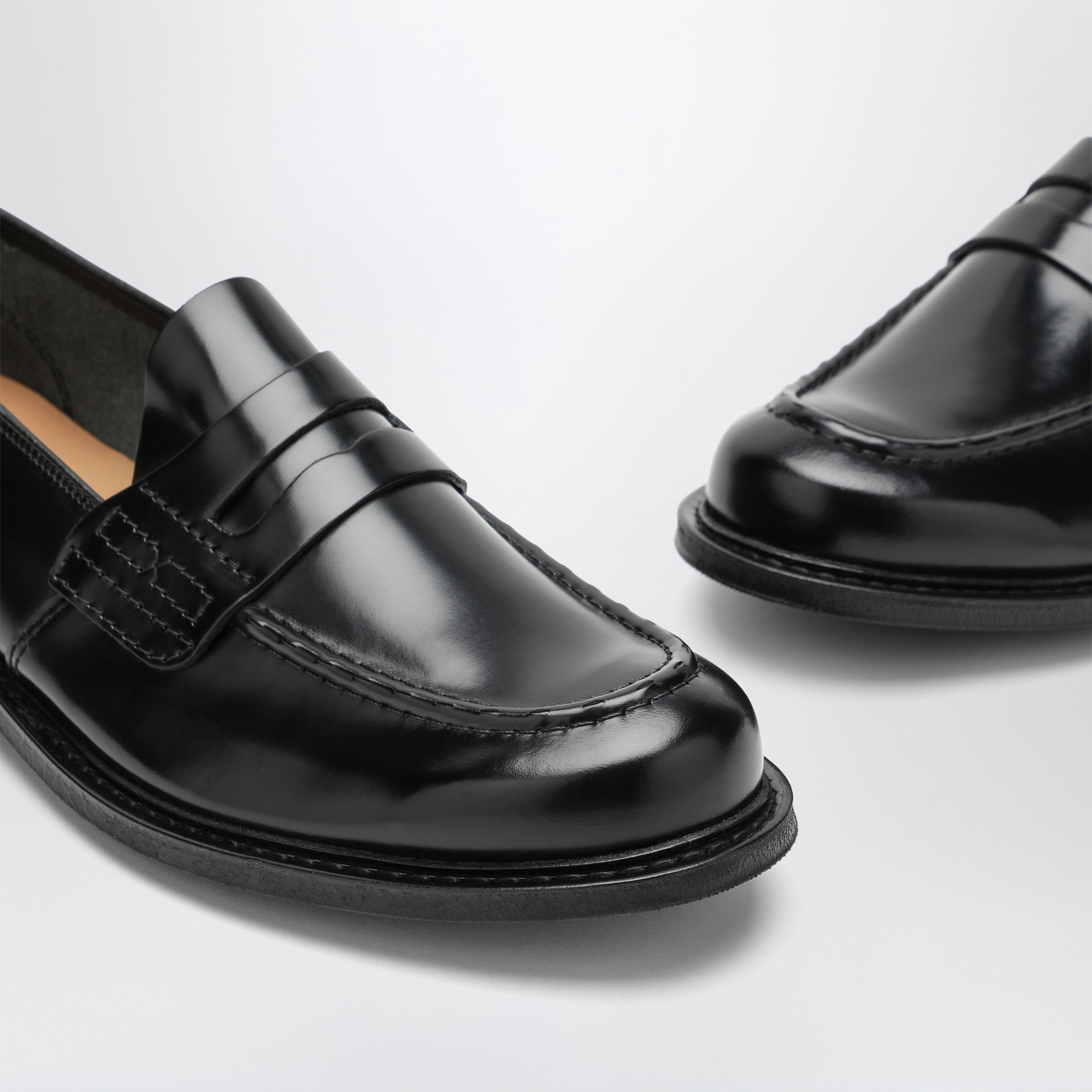 Mocassini Farsley 2.0 neri in pelle