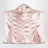 Corsetto con allacciatura rosa pallido in misto acetato