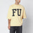 T-shirt oversize FU jaune