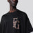 T-shirt 43 in jersey di cotone e rayon nera