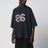 T-shirt 26 in jersey di cotone nero
