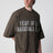 Baseball Club heavy cotton jersey T-shirt in faded brown