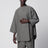 Relaxed-Fit Mandarin-Hemd aus Wollmischung