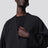 Schwarze Wolljacke mit Schalkragen