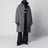 Relaxed-Trenchcoat aus moulinierter Wolle