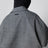 Relaxed trench coat in mouliné wool